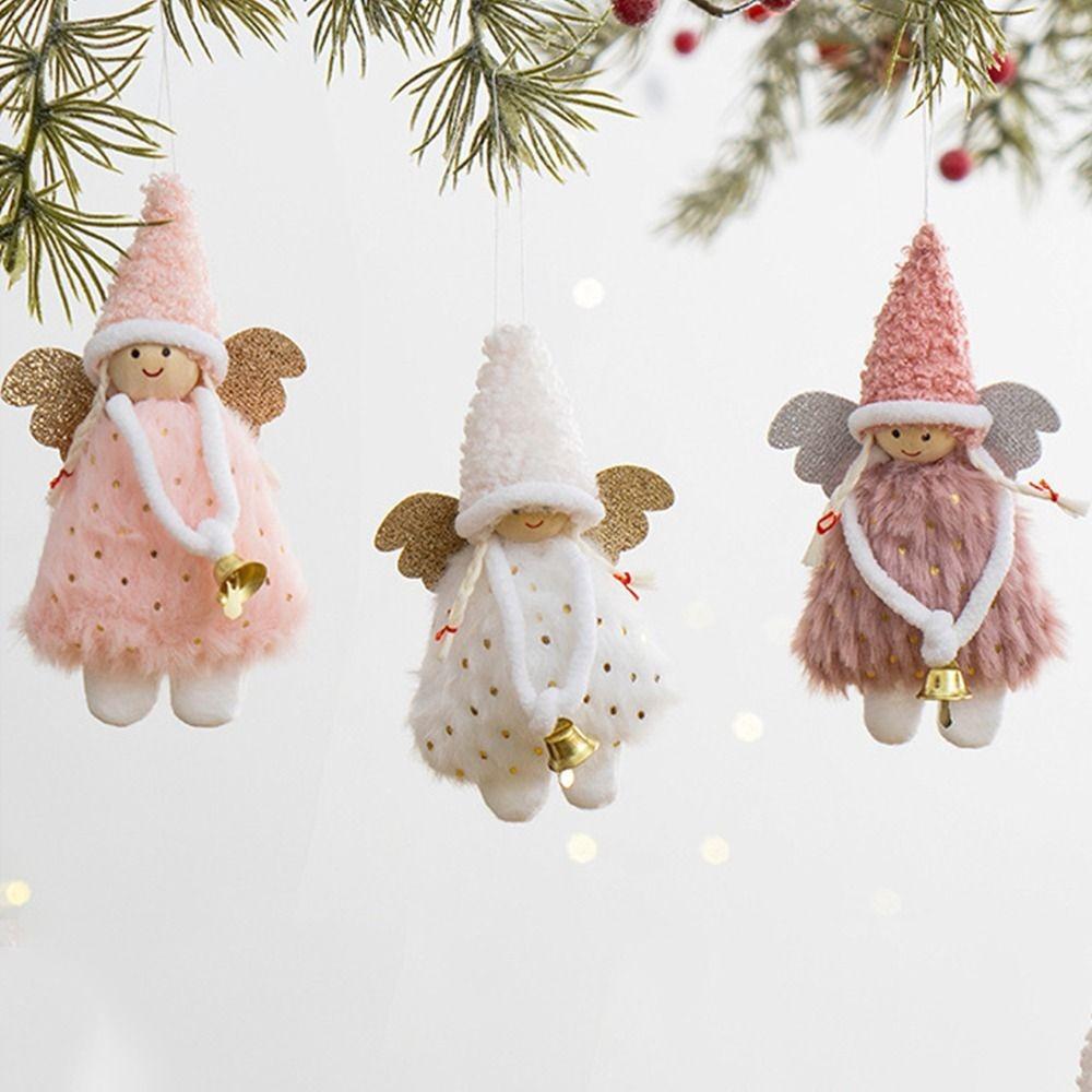 Elegant Christmas Hanging Girl Doll Creative Christmas Girl Dolls Ornaments  Home Decor