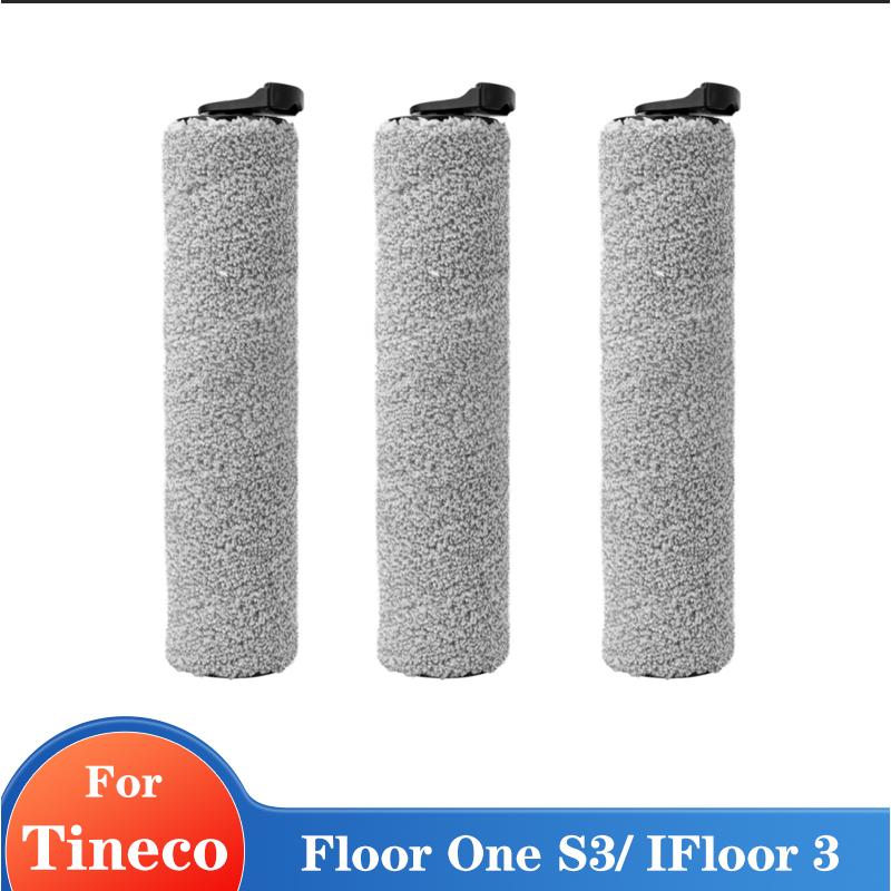Replacement Roller Brush and Filter Kit Compatible for Tineco Floor One S3 and IFloor 3 Cordless Wet Dry Vacuum