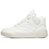 New Flame Slip-Resistant Cushioning Wear-Resistant High-Top Skateboard Shoes Women's White Gray 122238090R-1