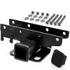 Accessori Esterni Off Road Kit Ricevitore Gancio di Traino per Paraurti Posteriore da 2 Pollici per Jeep Wrangler JK JL Gladiator JT 2007-2025