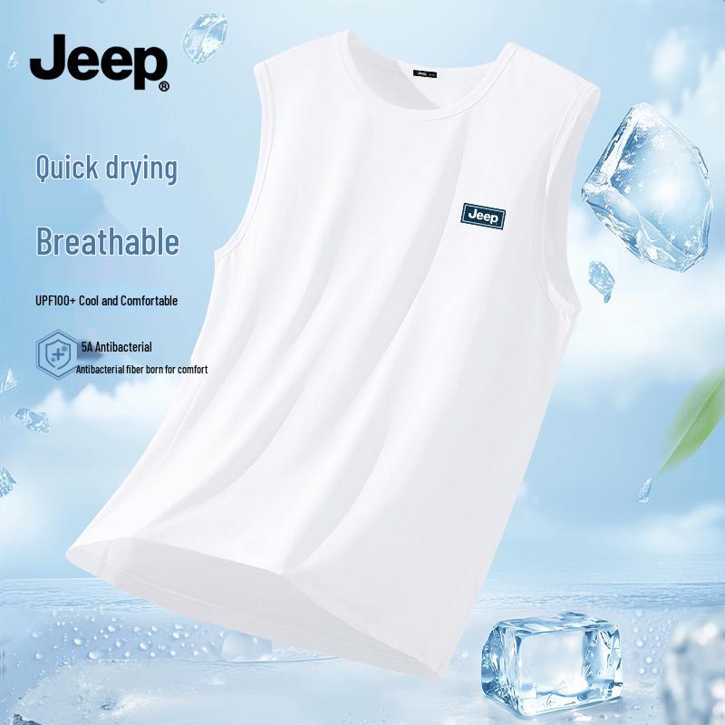 JEEP Men s Lightweight Quick-Dry Sports Tank Top XL
