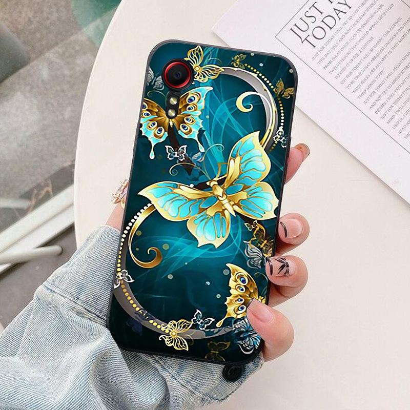 For Samsung Galaxy Xcover 5 EE Phone Case astronaut Silicone Camera Protection Back Cover For Samsung Xcover5 G525F 5EE Coque