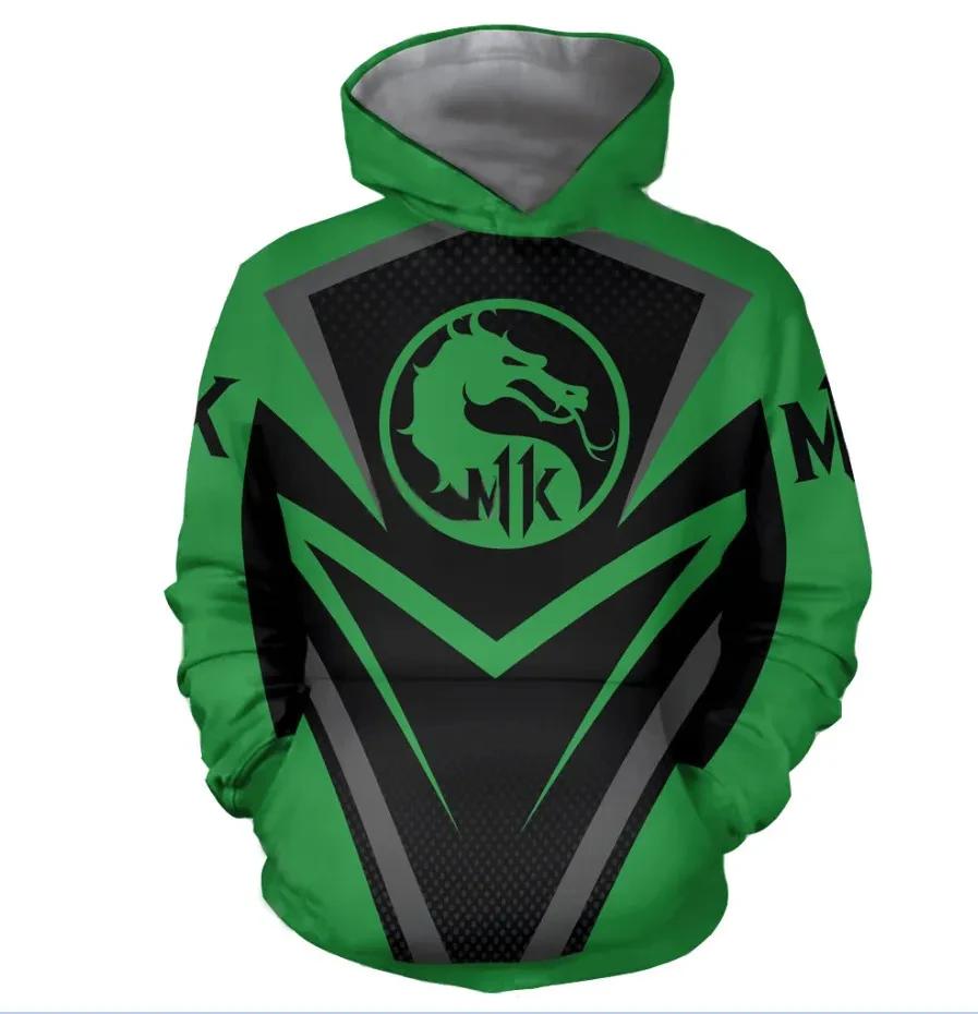 Mortal Kombat Hoodies Game 3D Print Fashion Streetwear Men Women Oversized Sweatshirts Hoodie Kids Pullovers Tracksuit Clothing