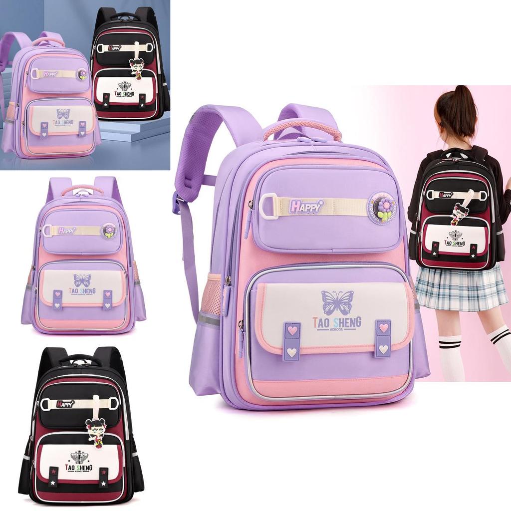 Childrens School Backpack For Kids With Lightweight Nylon Material And Cartoon Pattern For Middle School Students