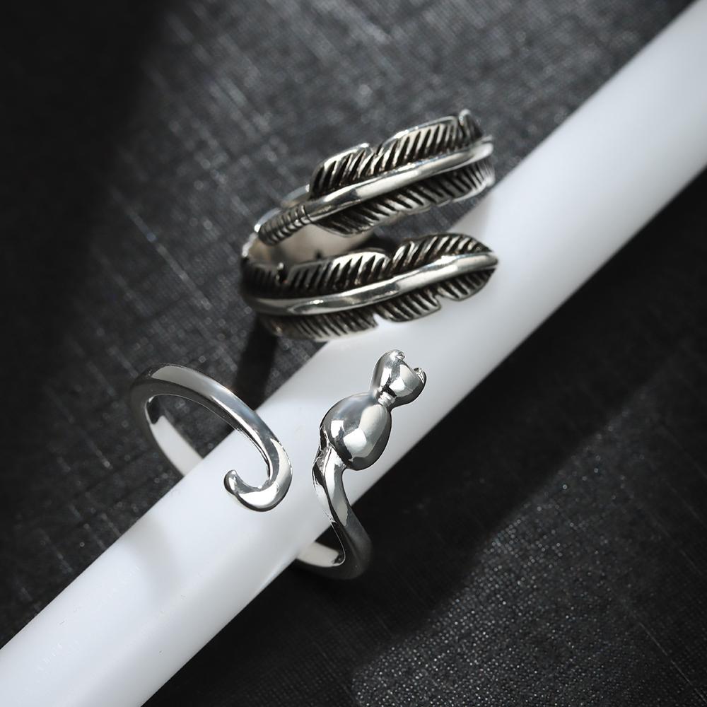 Bague à tricoter réglable pour bijoux, dé à coudre à porter au doigt, boucle pour crochet, anneau à tricoter, crochet de couture