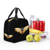 Hyperia Thorpe Park Logo Insulated Lunch Bag for Kids School Cooler Thermal Food Box Tote Portable Lunch Boxes Container