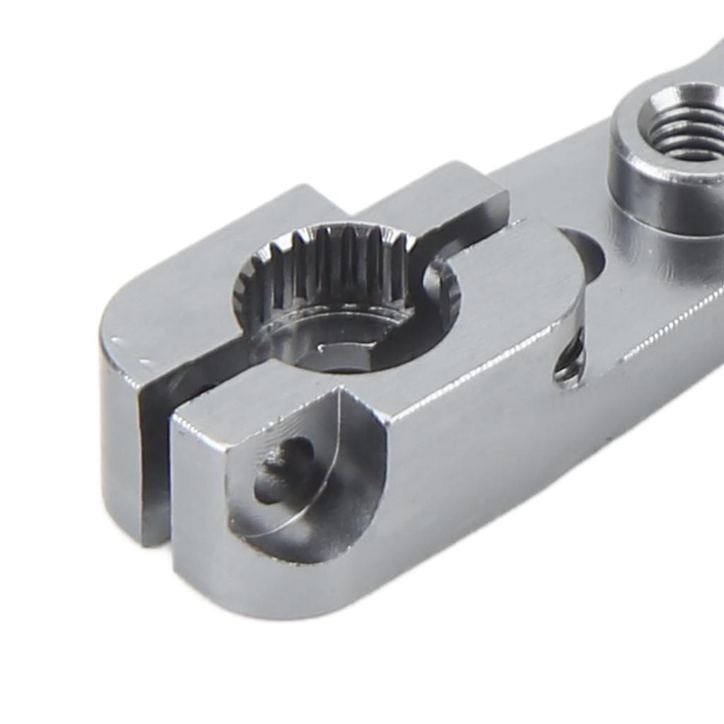 25T Servo Horn   3 Holes Aluminium Alloy Servo Horns Steering Arms for 1Celsius10 RC Car Upgrade Parts