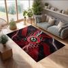 Sheffield United Football Print Crystal Velvet Rug, Comfortable Water Absorbent Non Slip Indoor Floor Carpet