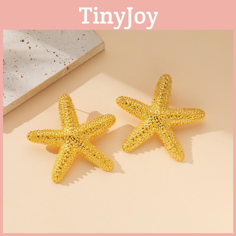 Alloy Earrings Beautiful With Geometric And Animal Designs Featuring Pearls And Shells