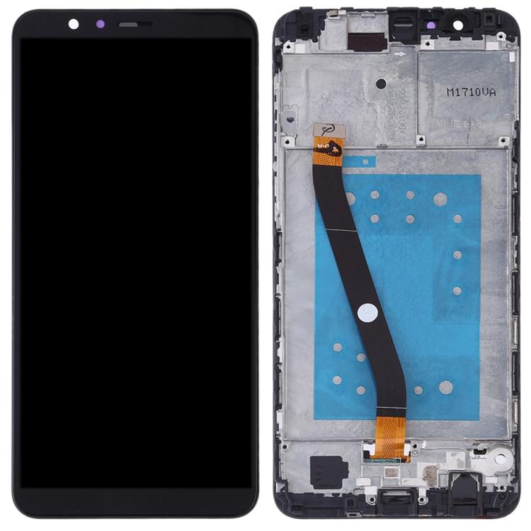 

For Huawei Honor 7X Grade C LCD Screen and Digitizer Assembly+Frame Replacement Part (without Logo) Black
