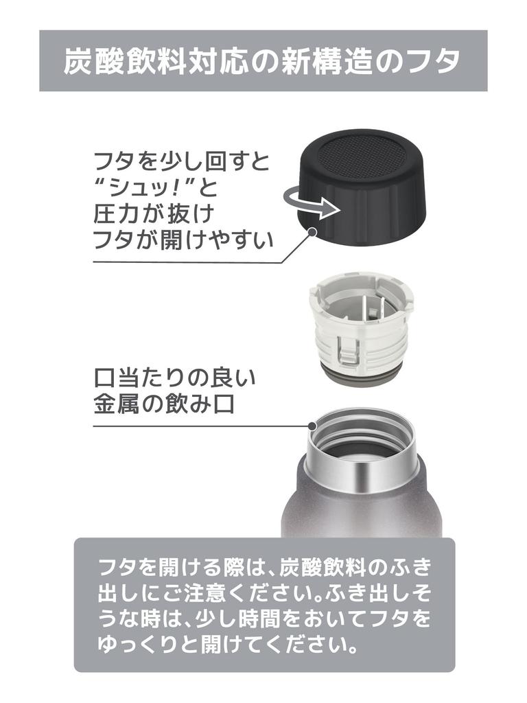 Thermos Wasserisoliertes Kohlensäurehaltiges Getränk Zur Isolierung SL Flasche, Flasche, 750ml, Silber, Nur, FJK-750