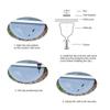 5Pcs Egress Window Well Cover Spring Clip Outside Basement Window Well Cover Install Retaining Clip Easy to Install