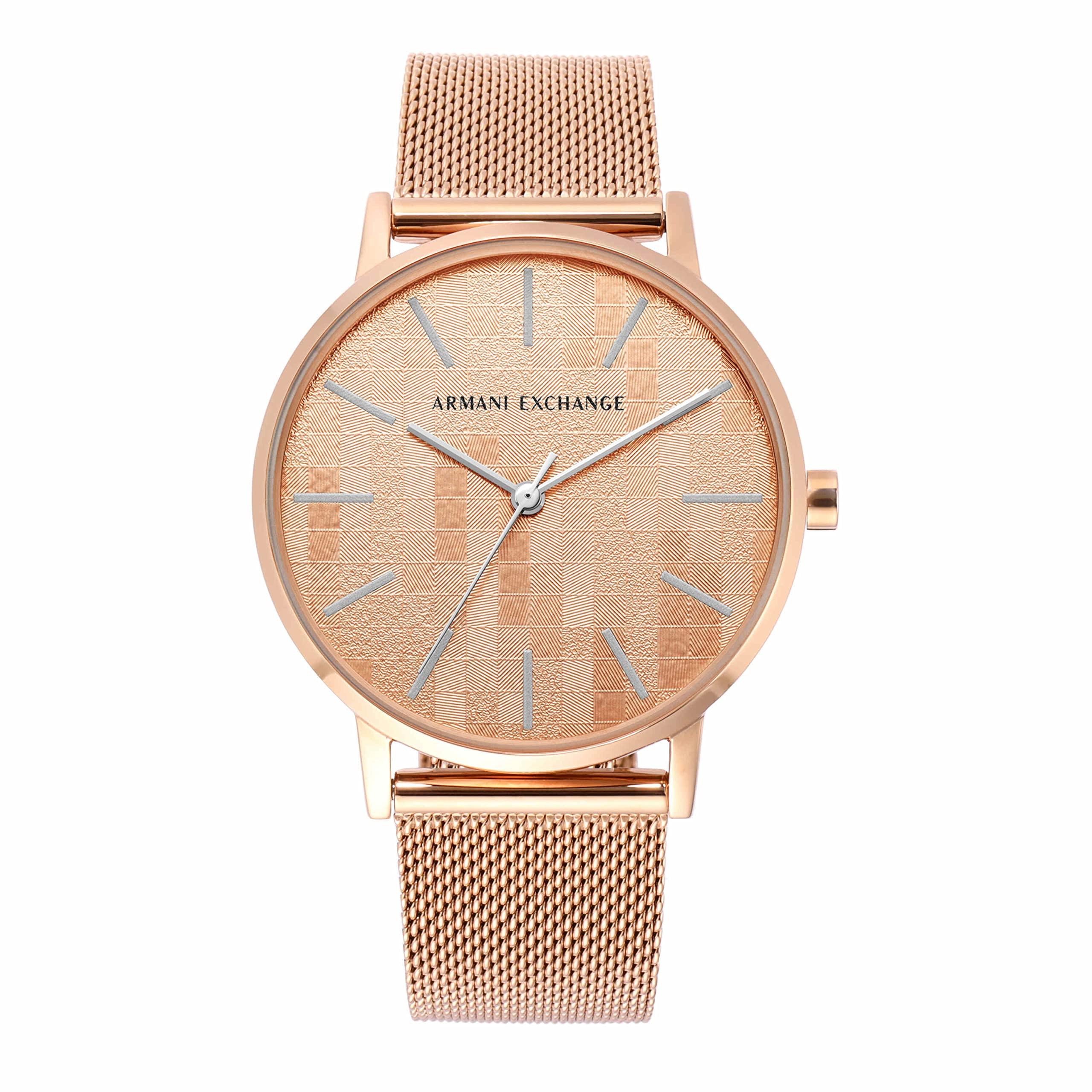 

Женские часы Armani Exchange AX5584 Розовое золото AX, золотой