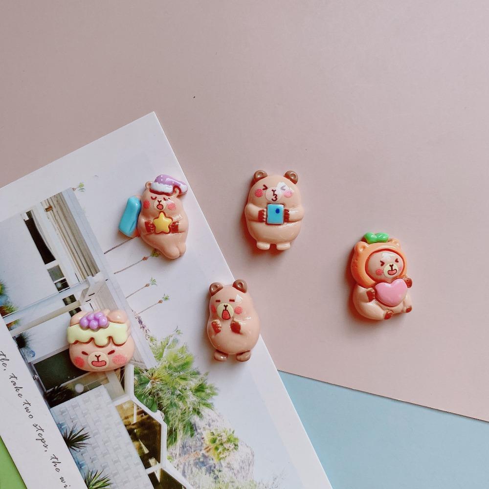 

Ручная работа Мультфильм DIY Шпильки Аксессуары Капибара DIY Ювелирные материалы Шпильки Аксессуары style 2