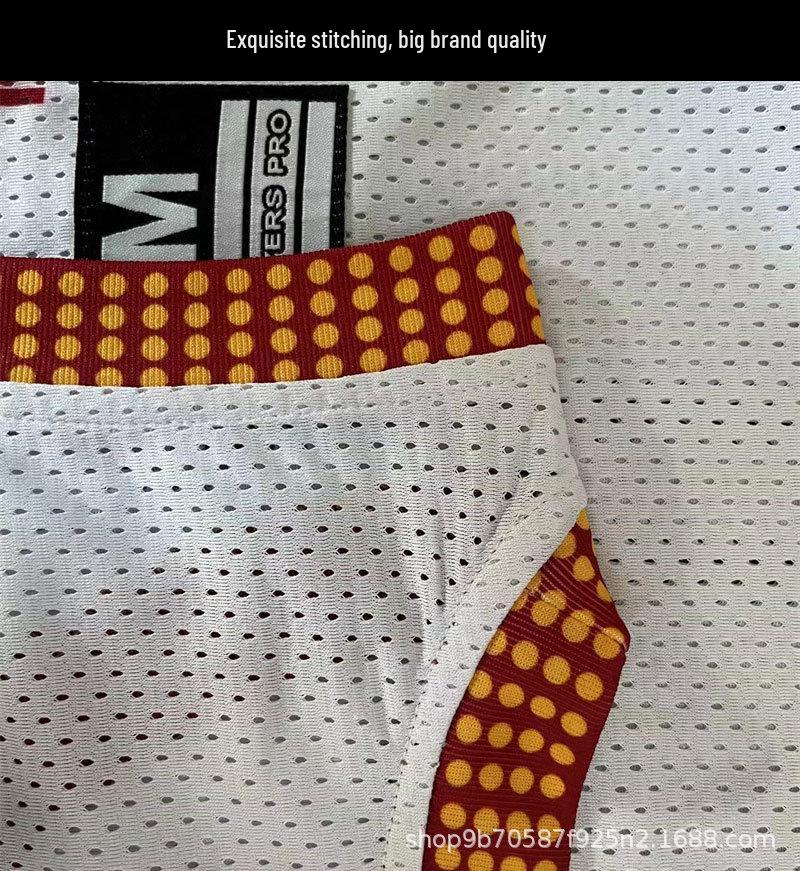 

Heat #22 Butler vs. Nuggets #15 Jokic Mesh Quick-Dry Basketball Jersey 3XL (175-195 jin)