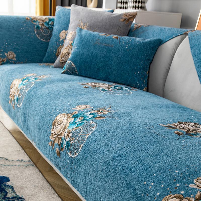 Four Season Universal Anti Slip Sofa Towel Minimalist Modern Dustproof Seat Cushion Sofa Cover Backrest Cover Towel Cloth