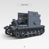 2026 Creative Military Army Soldiers Bison Series Self-Propelled Gun Model Assembly Building Blocks Bricks Toys For Kids
