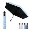 Folding Automatic Opening and Suitable for Both Sunny and Rainy Lightweight UV Heat Light Parasol, Closing, Days, (210g), One-touch Operation,