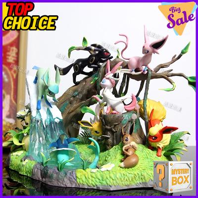 Pokemon Action Model Anime Collectible Blind Box Mystery Gift Set Pikachu Charizard Gengar Jigglypuff 10-30cm Large Size