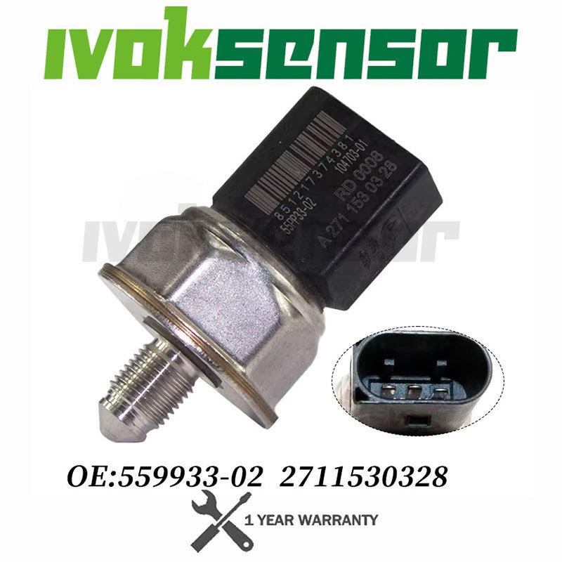 Fuel Rail Pressure Sensor A2711530328 55PP33-02 For Mercedes-Benz C-Klasa W204 C180 1.8 E-Klasse W212 2.0 3.0 3.5 CDI