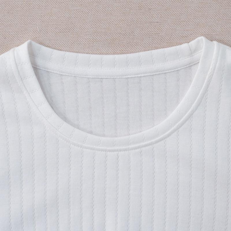 Spring and Summer Pajamas Women's Long-sleeved Trousers Homewear Traceable Cotton