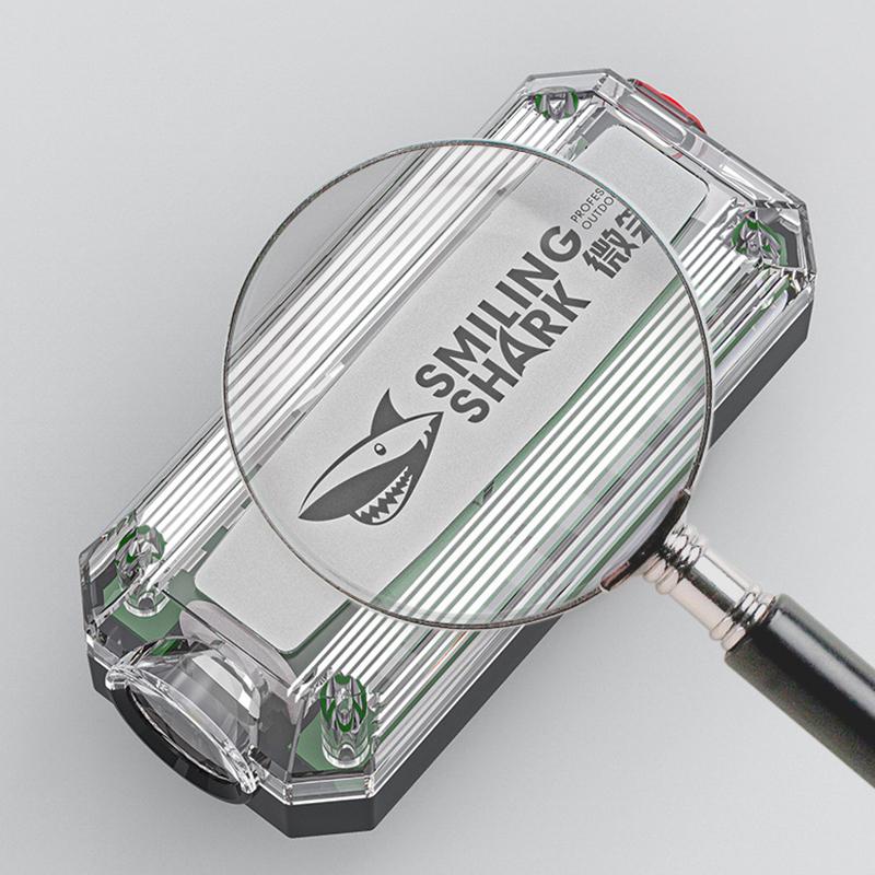 Outdoor Red Blue Strobe Light Police Light Warning Lights Usb Rechargeable Flashlight Shoulder Clip Flashing