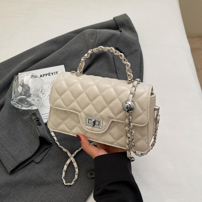 Summer new diamond chain bag high value shoulder bag messenger bag fashion small square bag