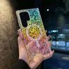 Suitable for Samsung S25Ultrra Color Plated Mobile Phone Case S23FE Wireless Magnetic Flash Powder Color Change S24 Hard Set
