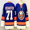 New York Islanders Ice Hockey Jersey Barzal 13 Schaefer 71 Embroidered Adult Mens Team Uniform