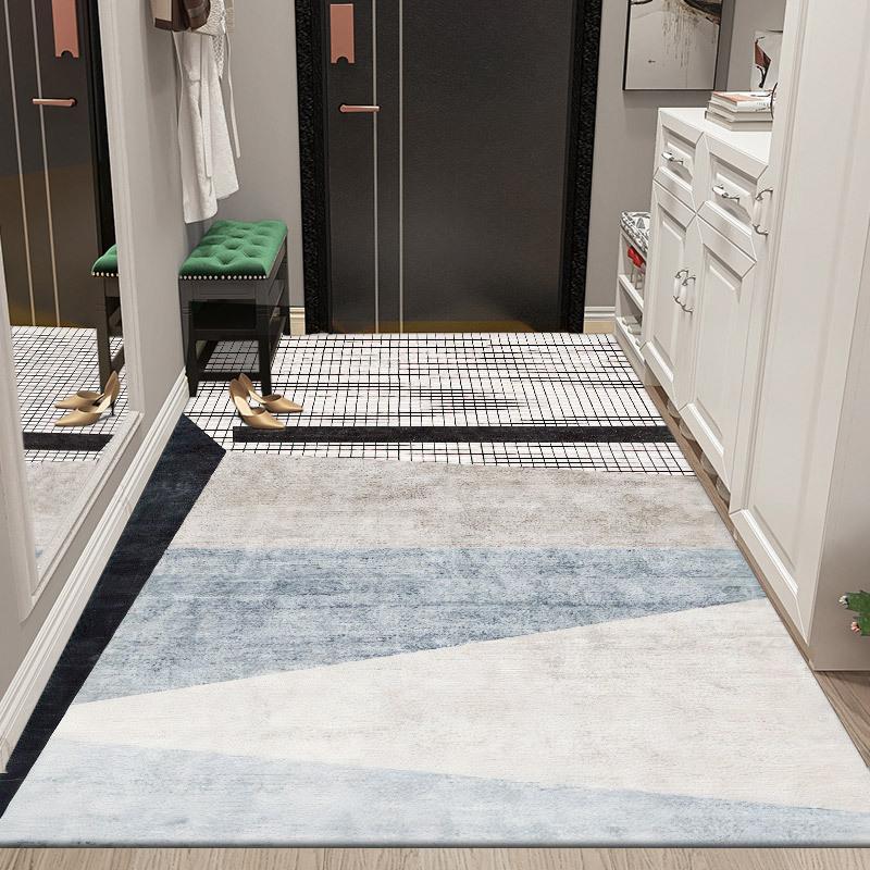Home Floor Mat Entrance Carpet Bedroom Bedside Easy To Maintain Living Room Bathroom Simple Foot Mat