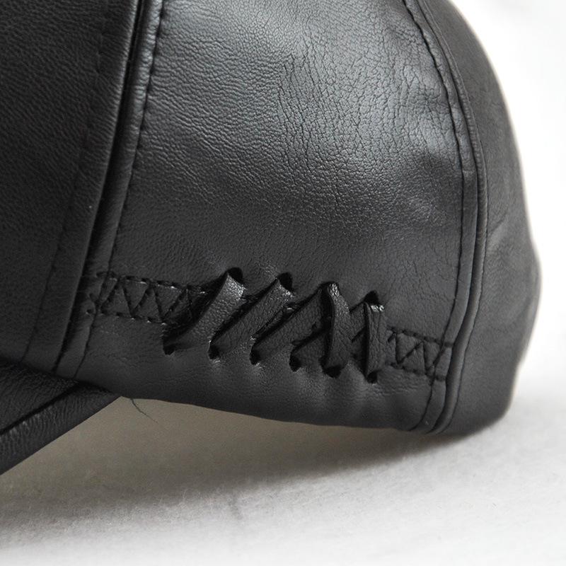 Men's Hat Original and Velvet Casual Baseball Cap Warm Outdoor Hat for The Middle-aged and Elderly