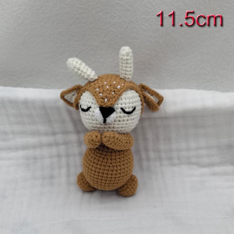 

Ручная работа Детская комната Декор Мягкая плюшевая игрушка Животное Амигуруми Поделки Детские подарки Мягкая лиса Корова Ягненок День рождения Спящие куклы