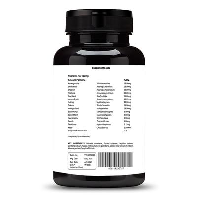 Vokin Biotech Original Height Veda Supreme Formula 90 Capsules (Pack of 1)
