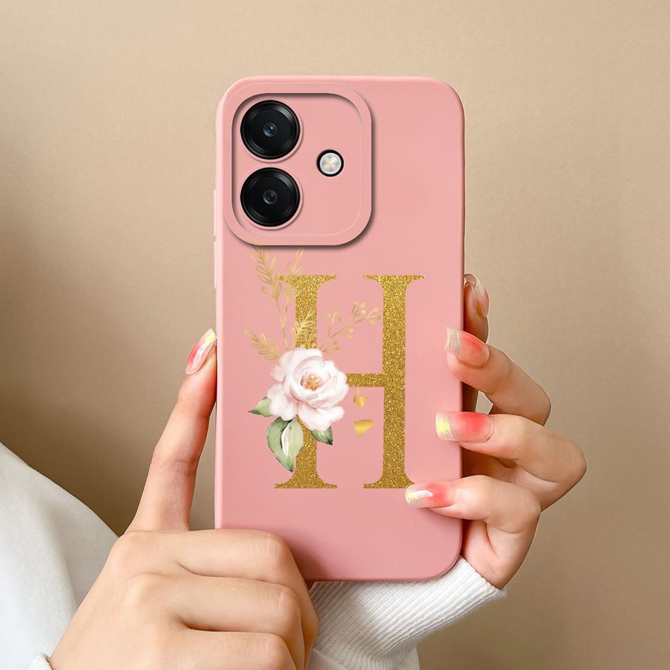 For Oppo A40 A40m A60 A80 Case Simple Letters Soft Liquid Silicone Anti Drop Phone Back Cover For Oppo A 60 4G 5G Couple Bumper