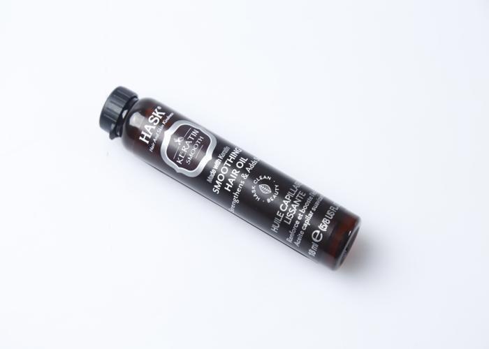 Huile Capillaire - Hask - Keratine - 18 Ml - Sans Parabène - Pour Cheveux Doux Et Brillants