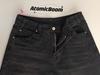 Damen American Style Retro Schwarze Denim Capri-Hosen - Sommer Locker Mittellang Fünf-Punkt Gerade Bein Übergröße Shorts