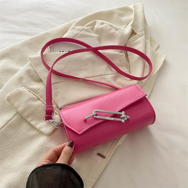 Elegant Pu Casual Square Bag Chic Mobile Phone Shoulder Bag Trendy For Everyday Use