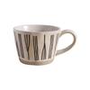 Hand-Brewed Coffee Cup With Spoon, High-Value Ceramic, Good-Looking Household Large-Diameter Water Cup With Minor Flaws