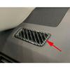 For Toyota RAV4 -2024 Carbon Fiber Dashboard Upper Air Vent Cover Trim 4PCS