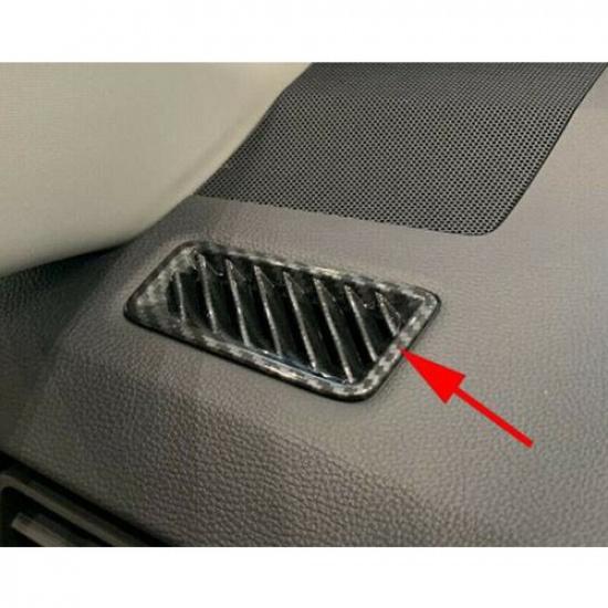 For Toyota RAV4 -2024 Carbon Fiber Dashboard Upper Air Vent Cover Trim 4PCS