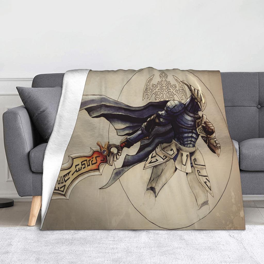 Dota Game Knitted Blanket  Fuzzy Throw Blanket Bed Sofa Decoration Ultra-Soft Warm Bedspreads