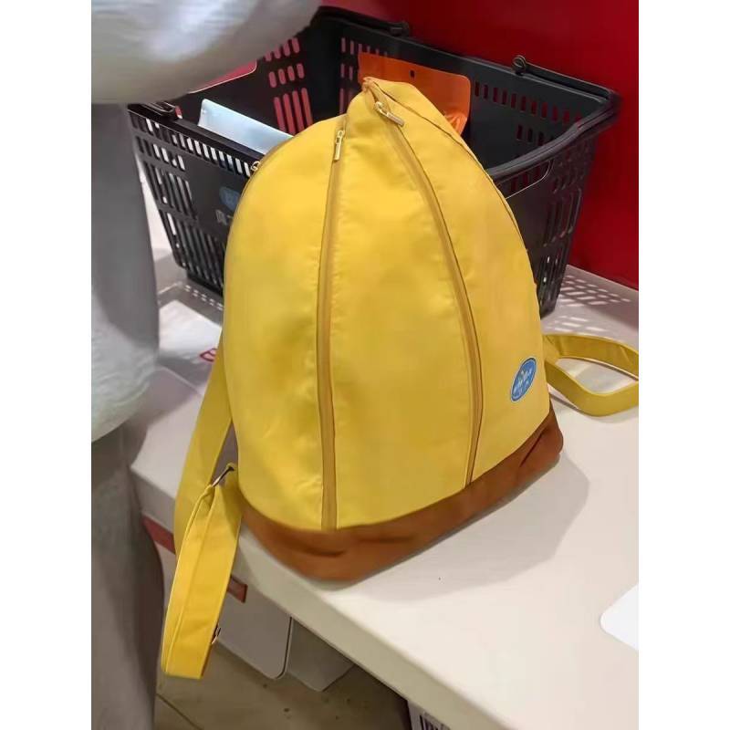 Classic Banana Shaped Tote Bag With Breathable Polyester For Daily Commute And Work