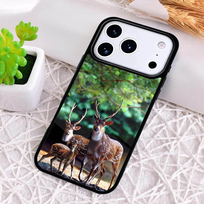 

Autumn Stag Phone Case for iPhone 17 Air 16 15 11 12 14 13 Pro Max Shockproof Cover iPhone17 Pro
