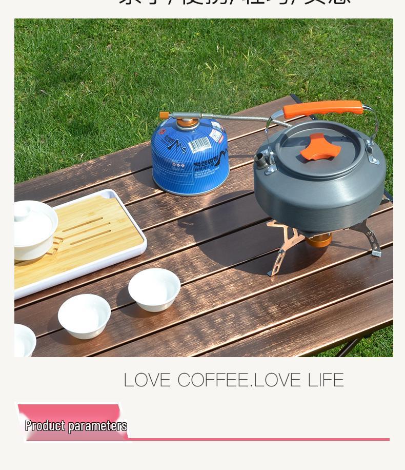 Large Capacity Portable Camping Kettle and Teapot for Outdoors