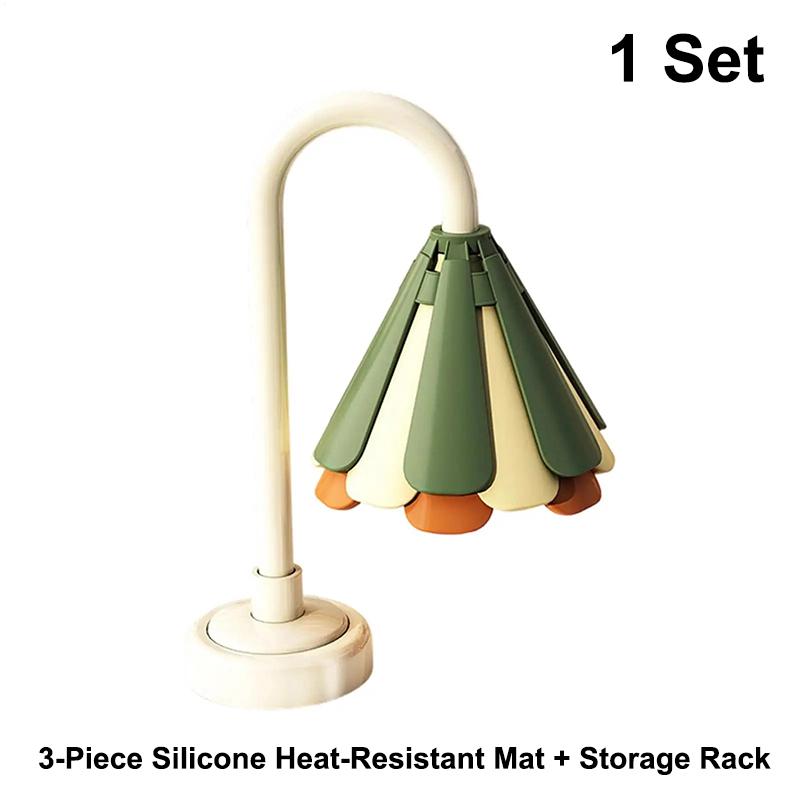 Silicone Tree Trivets Heat Resistant Table Mat Coaster Anti Scald Pot Mat Silicone Creative Home Decoration Festival Gift