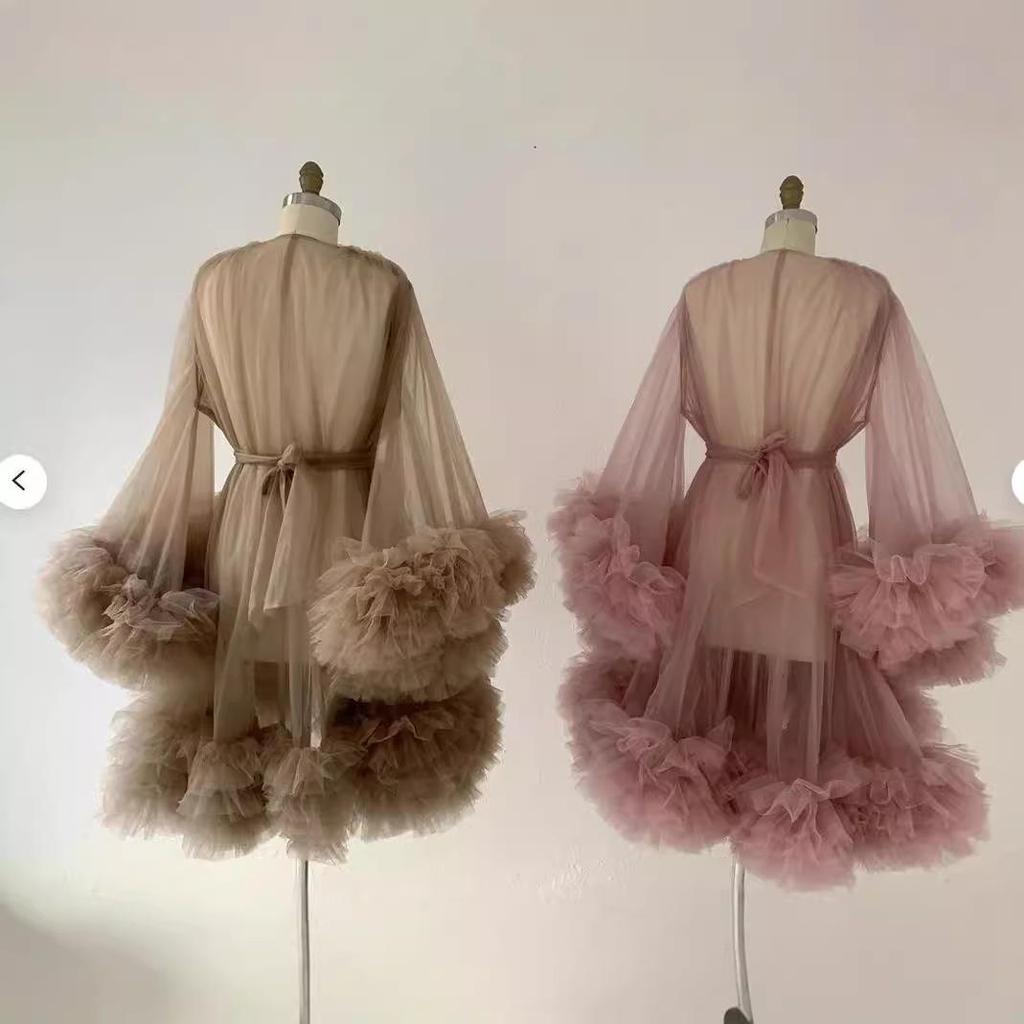 Mesh Maternity Robe & Dress: Versatile Photo Outfit In 200+ Colors