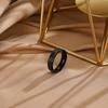 Hip-Hop Punk Titanium Steel Ring Men, Stainless Steel Roman Numerals Ring, Versatile Couple Ring