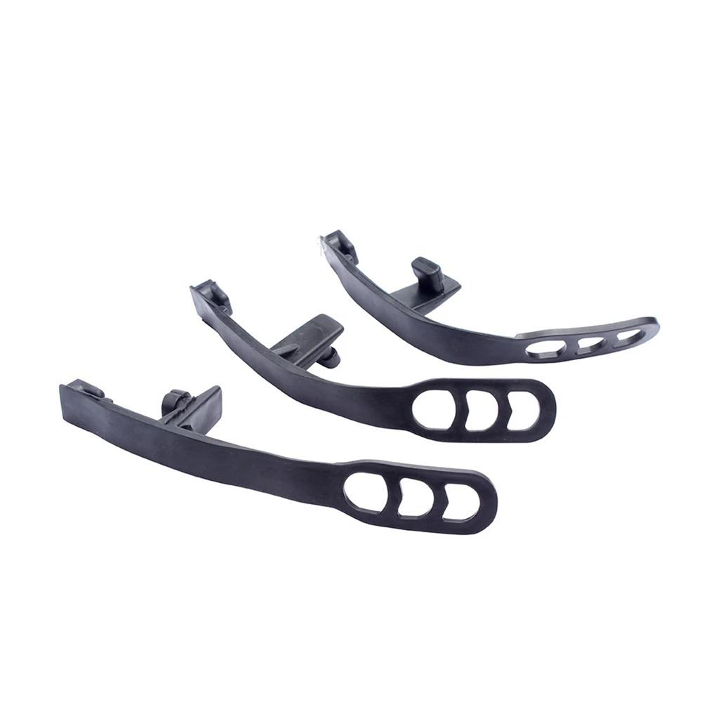 4Pcs Motorcycle Headlight Fairing Rubber Straps Fix Strap Band For 30-43mm Fork