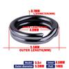 100Pcs Fishing Split Rings Stainless Steel 3.5-12Mm High Quality Strengthen Double Circle Round Snap Pesca Accessories