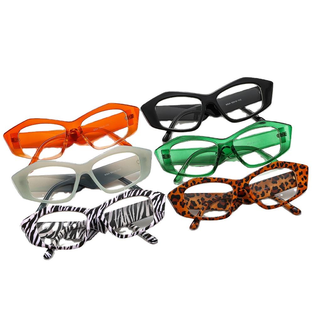 2024 Nowy Modny Design Vintage UV400 Oprawka Koci Oczko Plastikowe Okulary Przeciwsłoneczne Damskie Okulary Słoneczne dla Kobiet